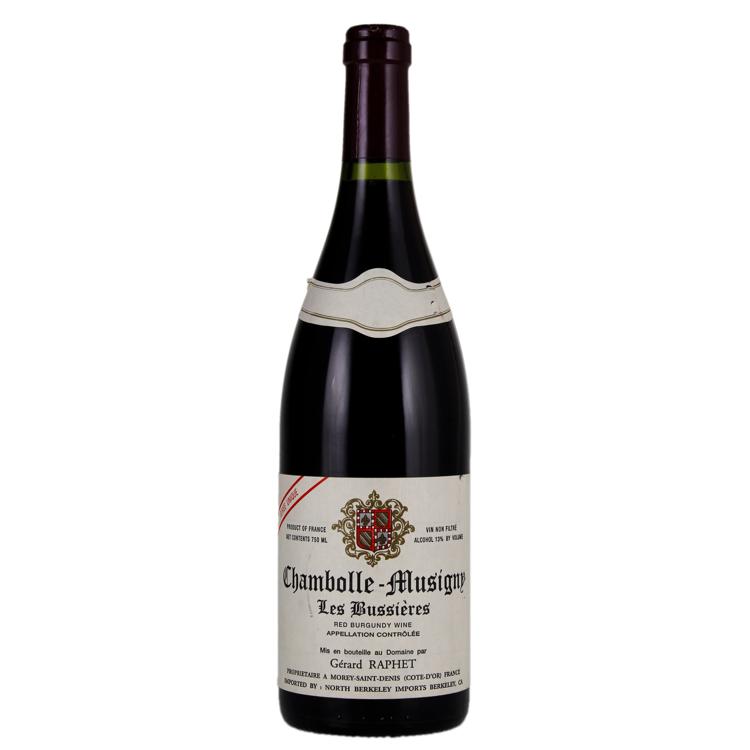 Domaine Gérard Raphet Chambolle-Musigny ‘Les Bussieres’ ‘23