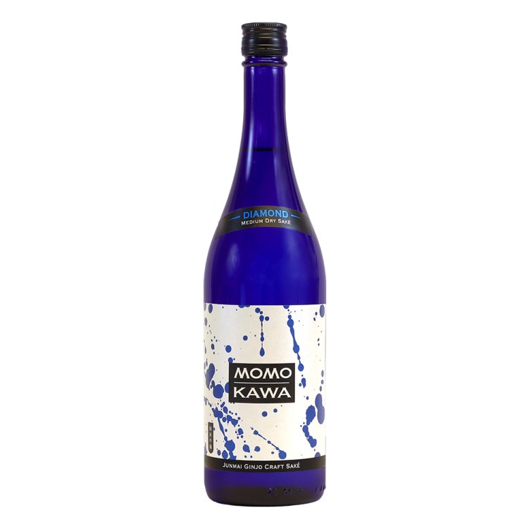 Momokawa Diamond Junmai Ginjo Sake 750ml