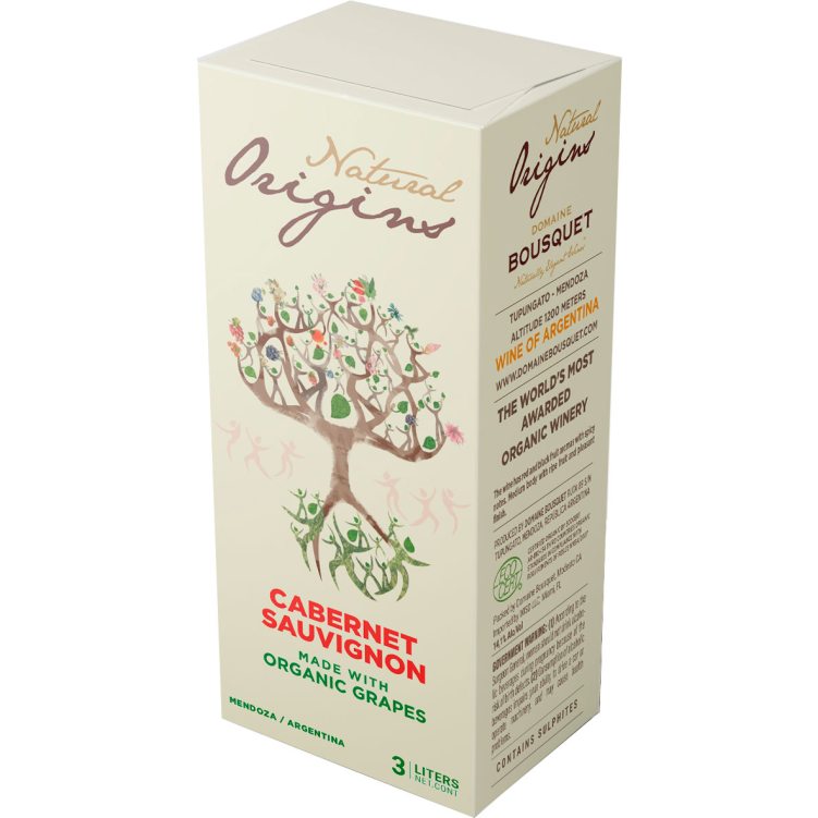 Dom. Bousquet Natural Origins Cabernet 3L Bag