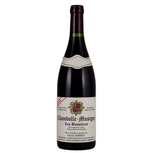 Domaine Gérard Raphet Chambolle-Musigny ‘Les Bussieres’ ‘23