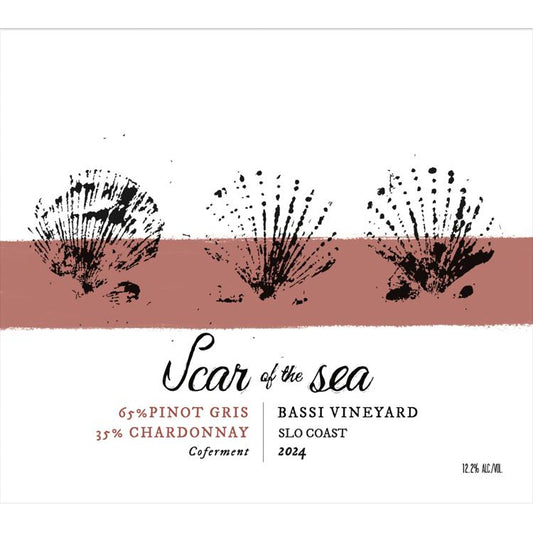 Scar of the Sea Bassi Vineyard Pinot Gris-Chardonnay Co-ferment (SLO Coast, CA) '24