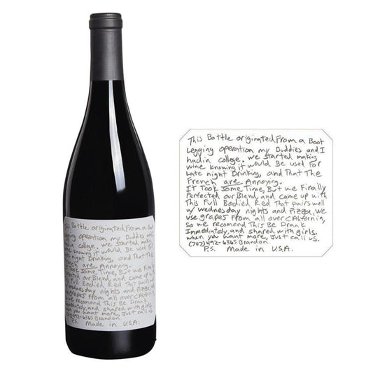 Slo Down 'Sexual Chocolate' Red Blend '22