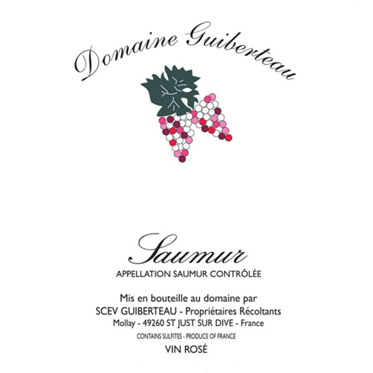 Guiberteau ‘Chai de la Dive’ Saumur Rosé Les Moulins '24
