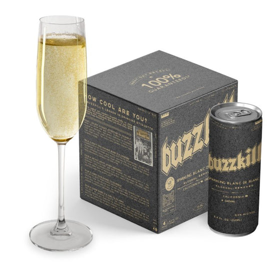 Buzzkill Sparkling Blanc De Blancs (Alc Removed) Cans - 250ml