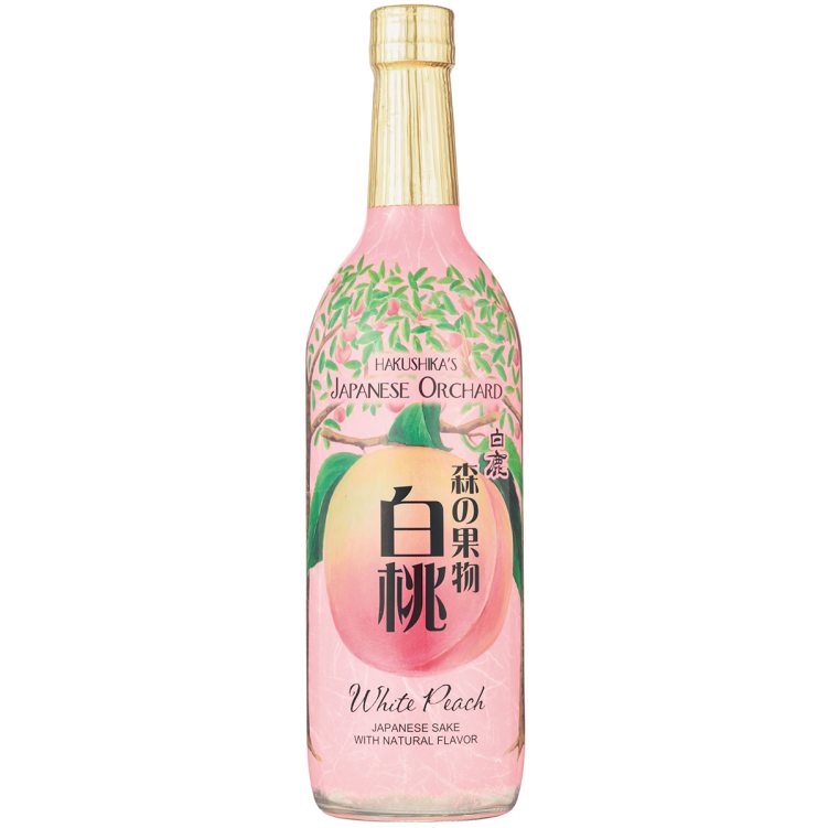 Hakushika Japanese Orchard White Peach Sake 12/720 - 720ml